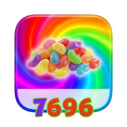 7696